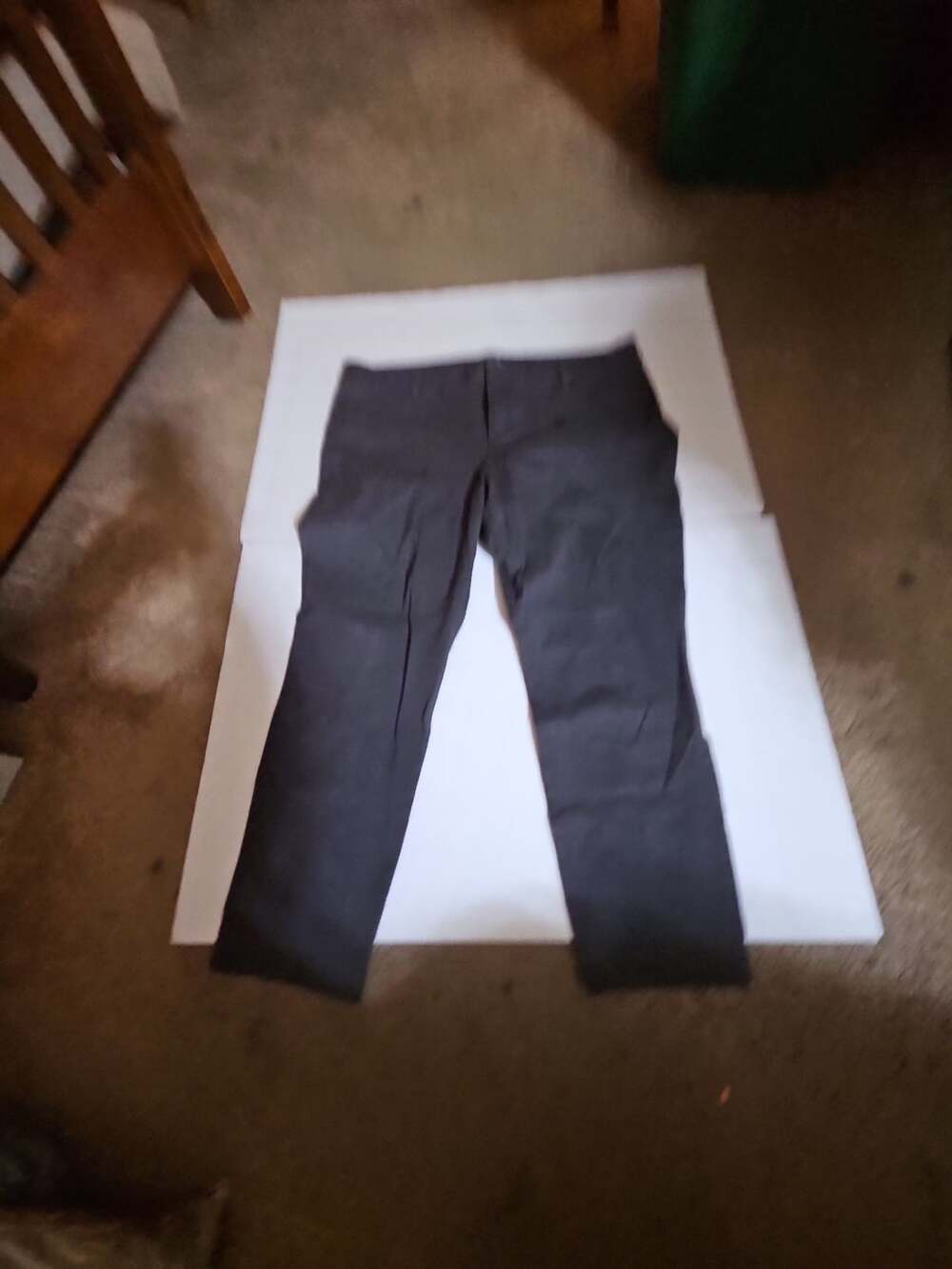 Old Navy Pixie Pants Size 18 Gray Mid Rise Stretch Ankle